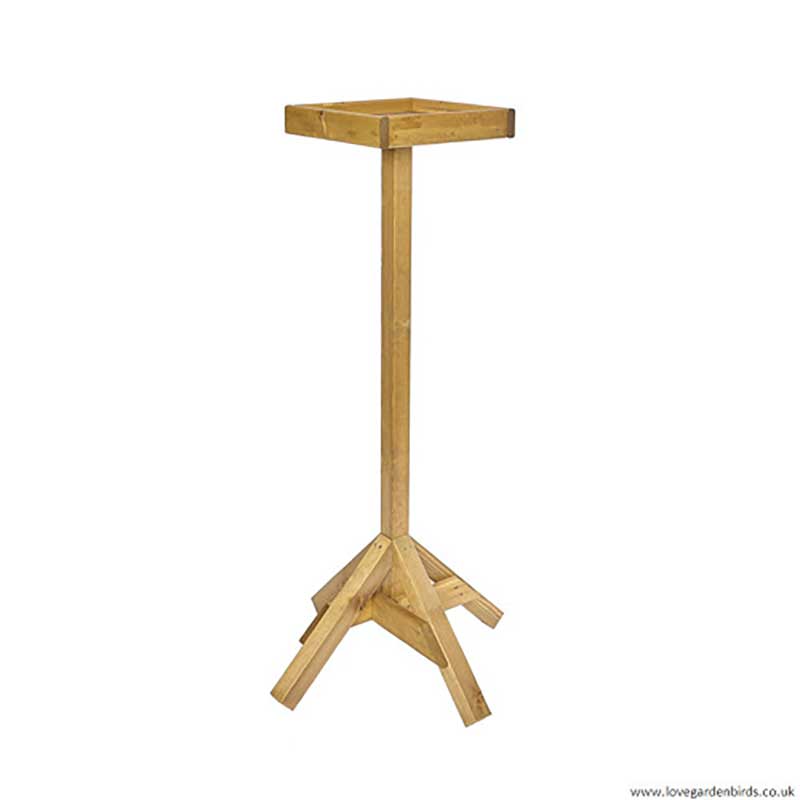 Tom Chambers Platform Handcrafted Bird Table image 0