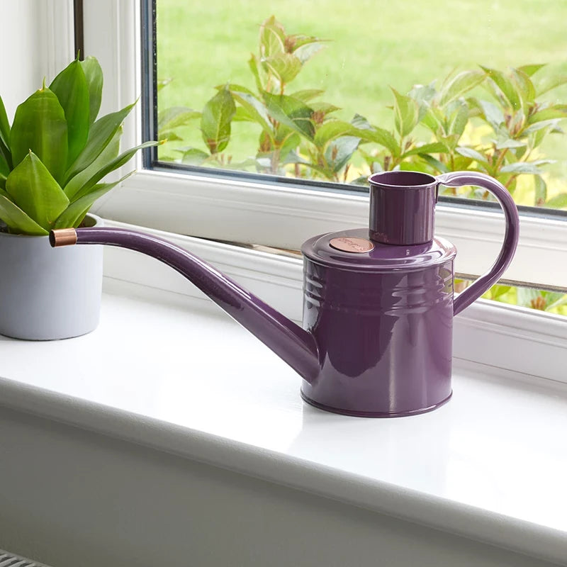 GroZone Home & Balcony Watering Can - Violet (1 litre) image 0