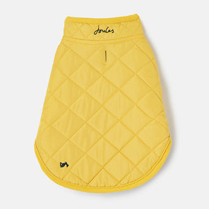 Joules Antique Gold Quilted Dog Coat image 5