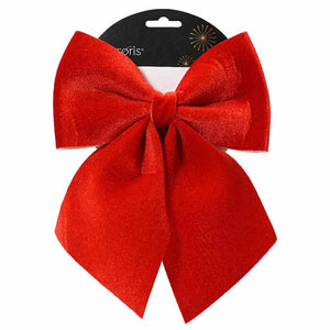 Decoris Christmas Red Bow image 1