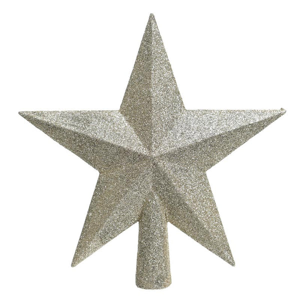 Decoris Shatterproof Star Tree Topper - Pearl image