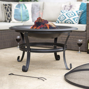 La Hacienda Boston Firepit in Black image 1
