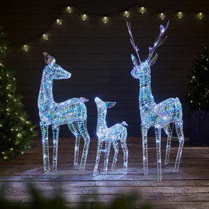 Bosk Iridescent Reindeer Family image 12