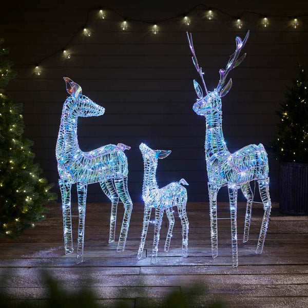 Bosk Iridescent Reindeer Family image 12