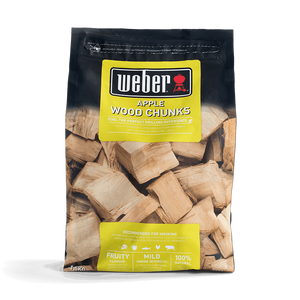 Weber Apple Wood Chunks (1.5 kg) image 0