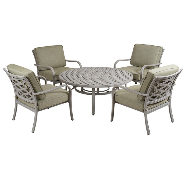 Hartman Buxton 4 Seat Cosy Fire Pit Lounge Set image 9