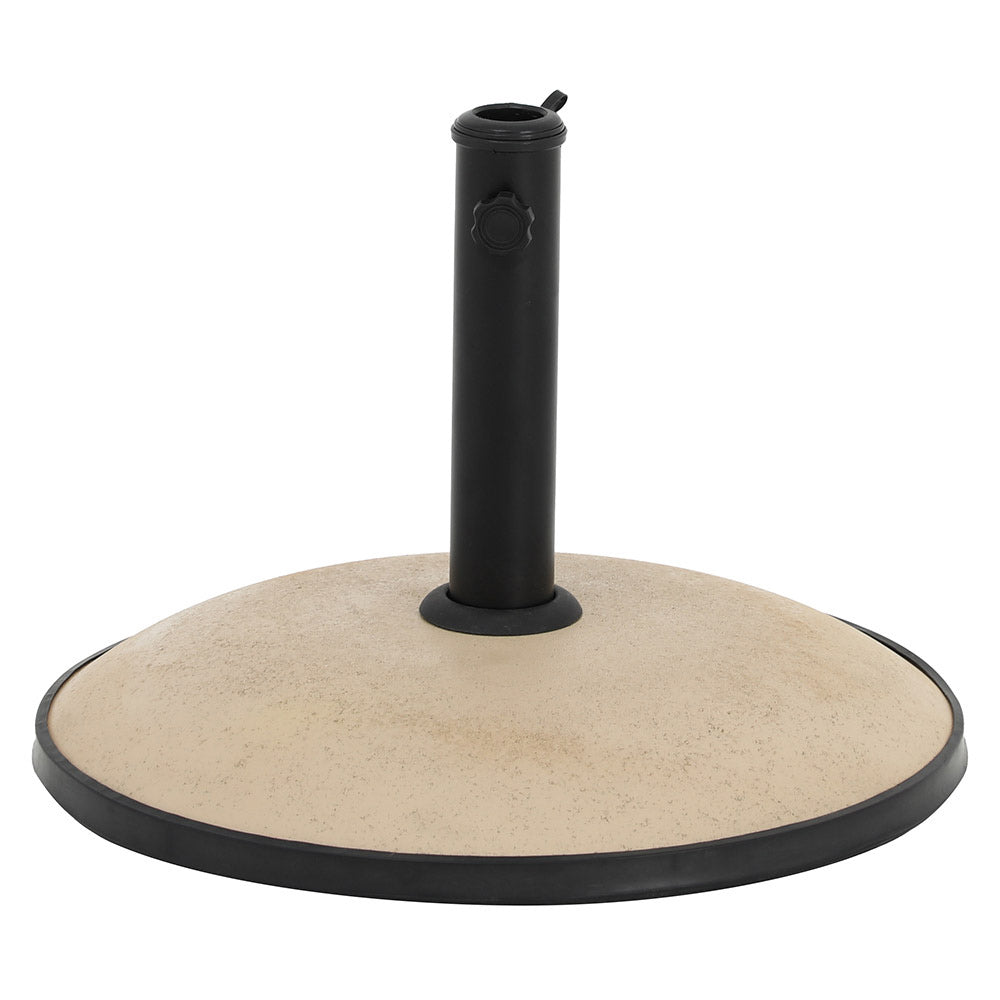 Platinum Piemonte 25kg Concrete Parasol Base in Sandstone image 0