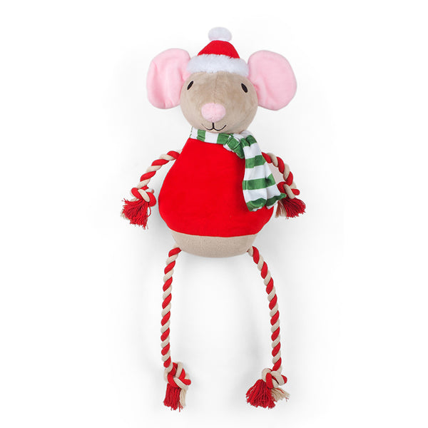 Zoon Xmouse Rope-Legs Dog Toy image 0