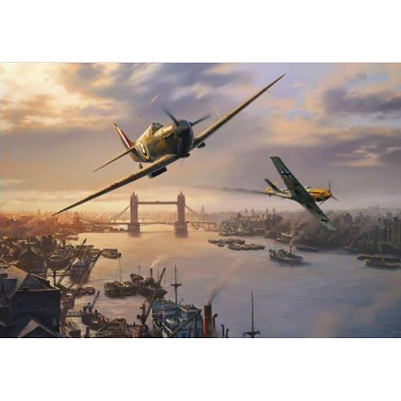 Gibsons Spitfire Skirmish 500 Piece Jigsaw Puzzle image 0