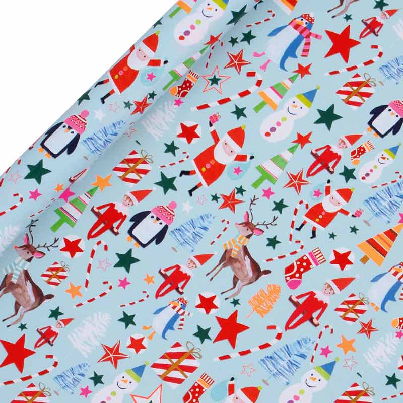 Glick Kids Blue XL Gift Wrap (4m) image 0