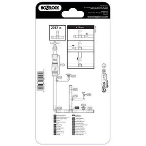 Hozelock 13mm T Pieces (Pack of 5) image 1
