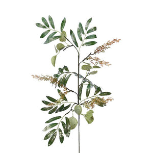 Everlands Green Leaf Spray (74cm) image 0