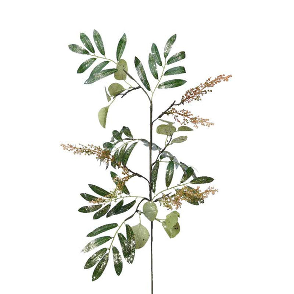 Everlands Green Leaf Spray (74cm) image 0