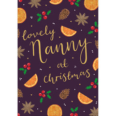 Woodmansterne Lovely Nanny Christmas Card image 0