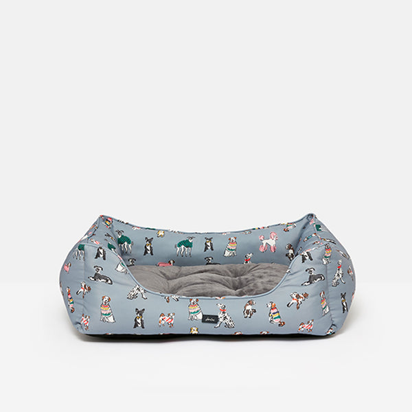 Joules Rainbow Dogs Box Bed image 0