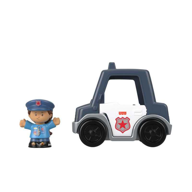 Fisher-Price Little People Helping Others Police Car & Figure image 0