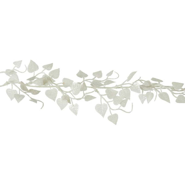 Everlands White Glitter Garland (Assorted Designs) image 2