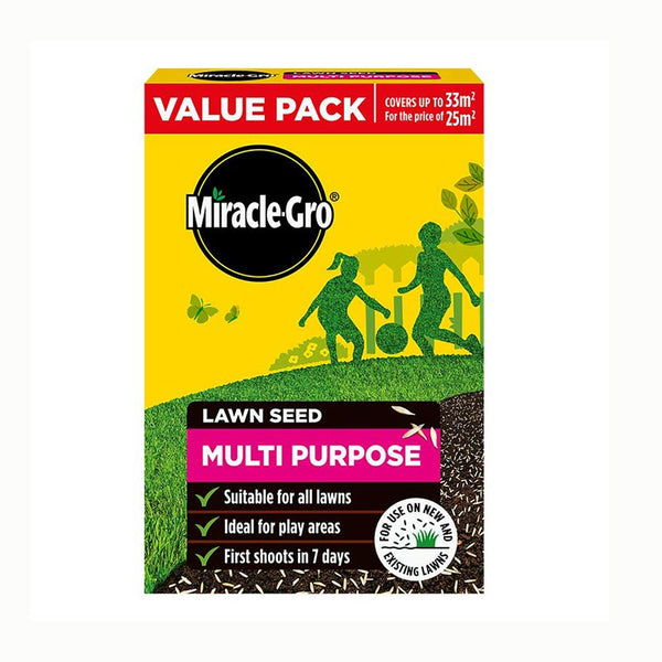 Miracle-Gro Multi-Purpose Lawn Seed (1kg Carton) image 0