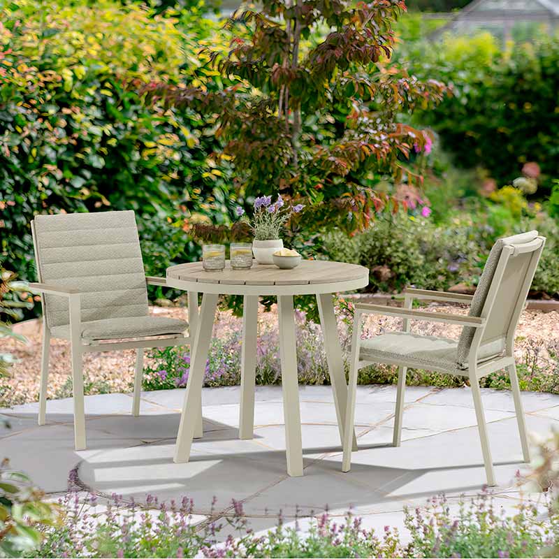 Bramblecrest Zurich 2 Seat Bistro Set in Mocha image 0