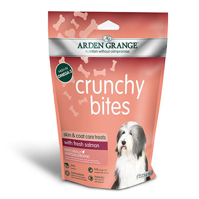 Arden Grange Crunchy Bites with Salmon 225g image 0