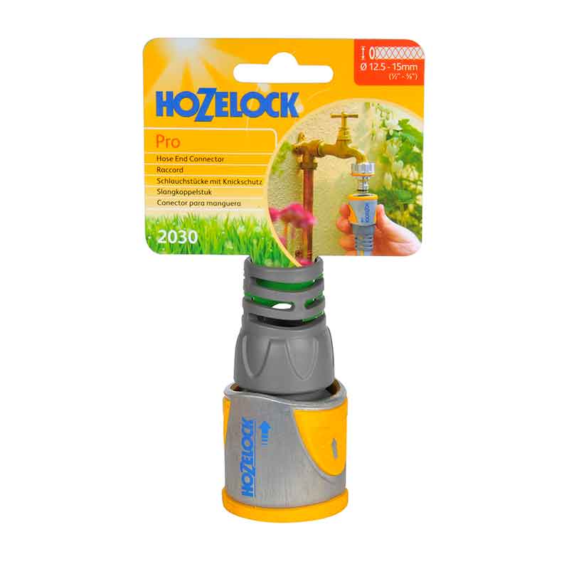 Hozelock Metal Hose End Connector Pro image 0