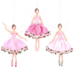 Gisela Graham Resin Pink Hydrangea Fairy (Assorted Designs) image 0