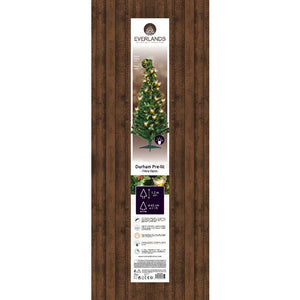 Everlands Fibre Optic Durham Pre-Lit Christmas Tree - 4ft image 2