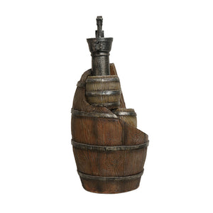 Smart Garden Whiskey Barrels Cascade Water Feature image 2