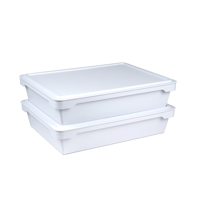 Ooni Dough Proofing Boxes, Set of 2, White image 0