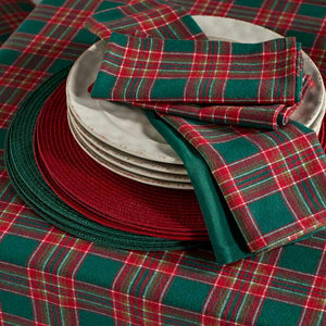 Walton & Co Festive Tartan Napkins (Pack of 4) image 0