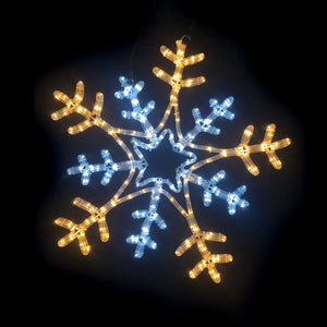 Premier LED Snowflake Rope Light image 0