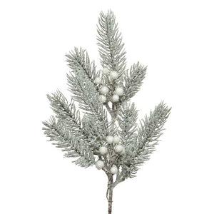 Everlands Large Frosted Pine Pick image 0