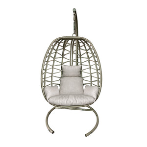 Bramblecrest Santiago Folding Hanging Egg Chair in Mocha image 5