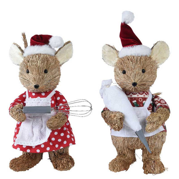 Decoris Grass Mouse (Assorted Designs) image 0