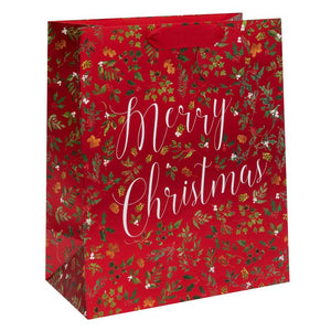 Glick Merry Christmas Foliage Gift Bag image 3