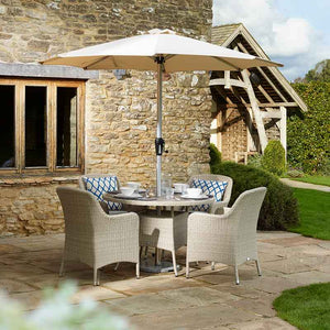 Bramblecrest Round 15kg Granite Parasol Base image 2