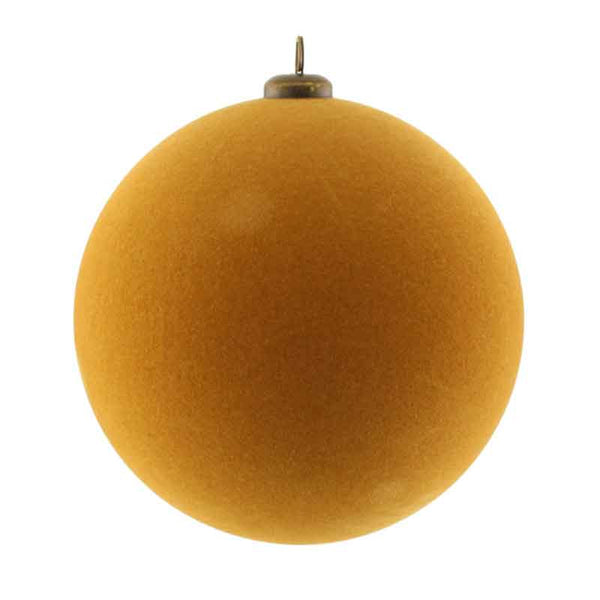 SageDecor Copper Flocked Bauble image 0