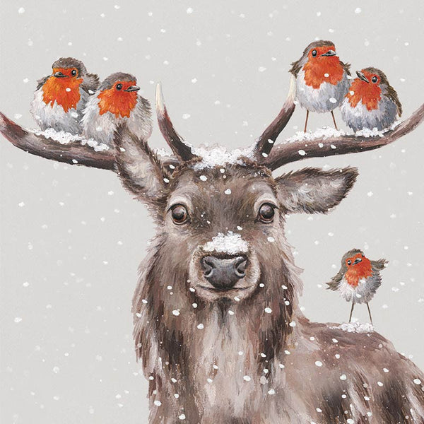 Wrendale Designs Luxury Boxed Cards - Festive Friends (Pack of 8) image 0