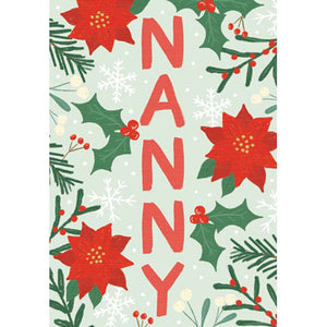 Woodmansterne Nanny Christmas Card image 0