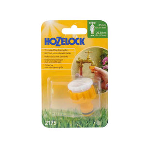 Hozelock Threaded Tap Connector (fits 1/2″ & 3/4″) image 0