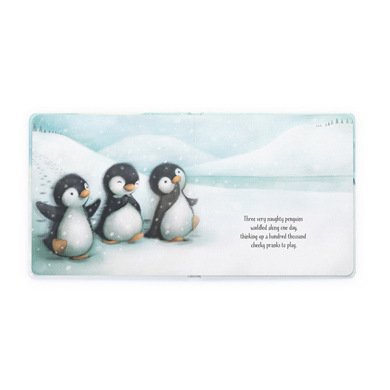 Jellycat The Naughty Penguins Book image 0