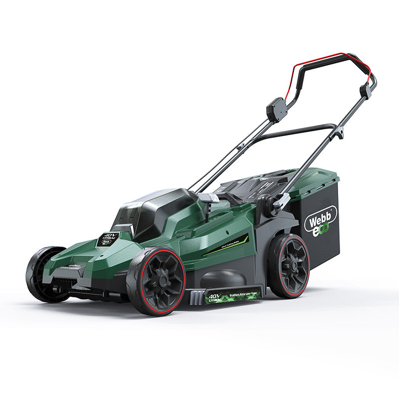 Webb Eco 43cm / 17” 40V Cordless Rotary Lawnmower (Incl. Battery & Charger) image 0