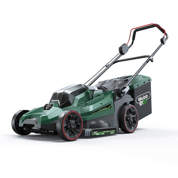 Webb Eco 43cm / 17” 40V Cordless Rotary Lawnmower (Incl. Battery & Charger) image 0