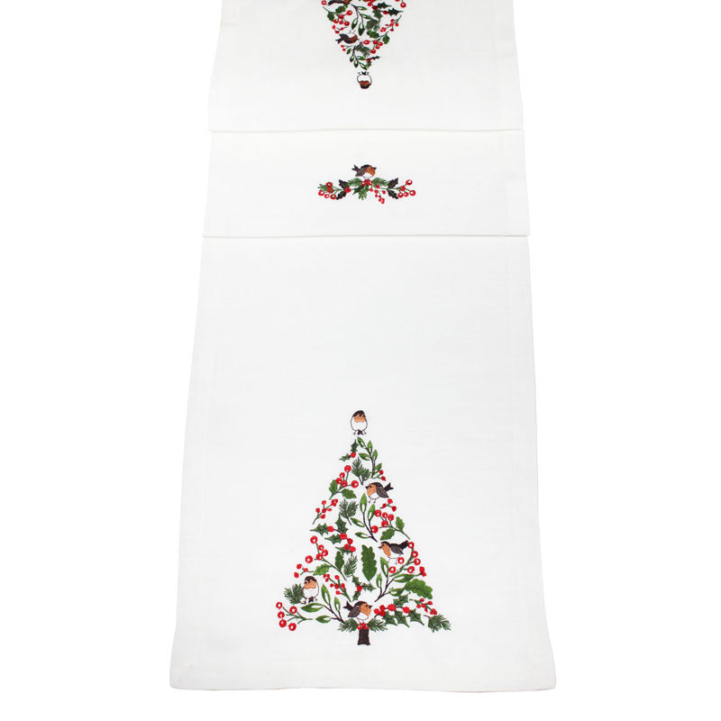 Peggy Wilkins Robins Tree Table Runner image 0