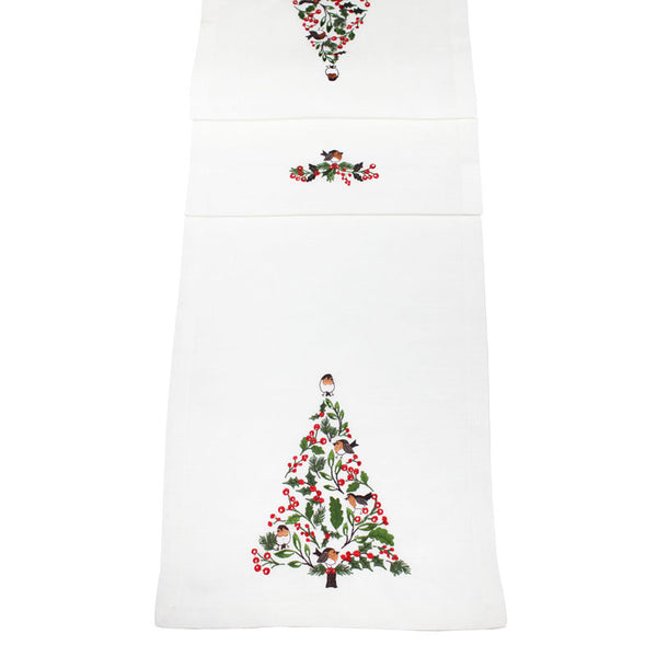 Peggy Wilkins Robins Tree Table Runner image 0