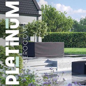 Platinum Aerocover for Outdoor Dining Table - 160 x 100 x 70cm image 2