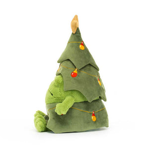 Jellycat Christmas Tree Ricky Rain Frog image 1