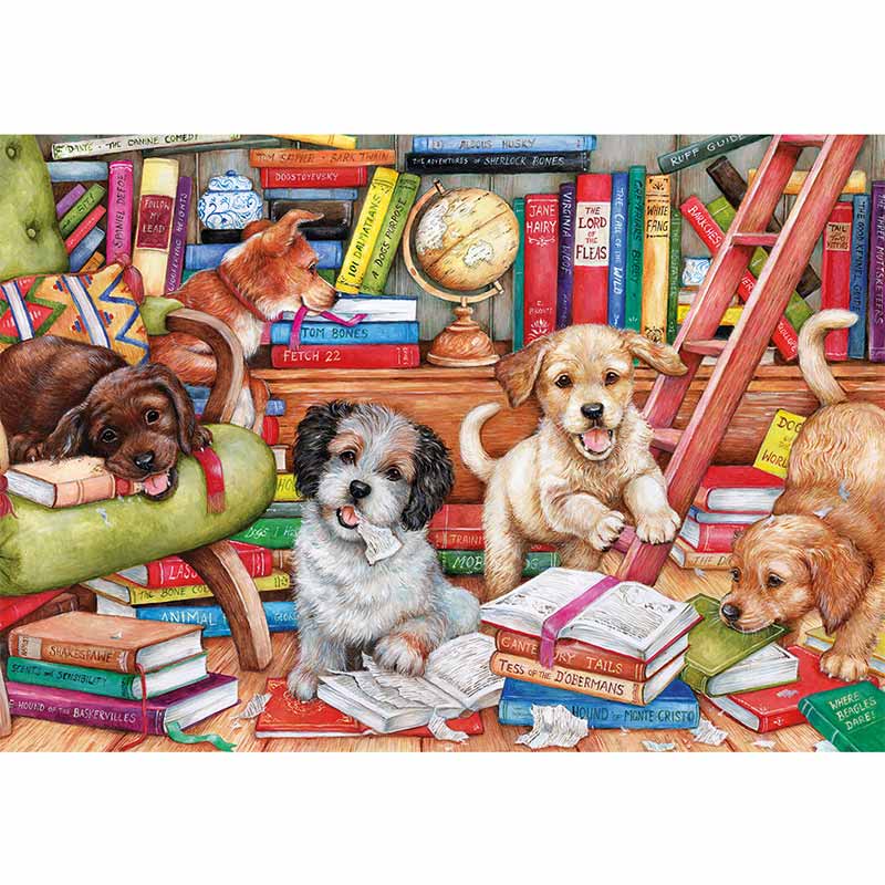 Gibsons Shaggy Dog Story 1000 Piece Puzzle image 0