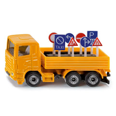 siku 1322 Road Maintenance Lorry Incl. 8 traffic signs image 0