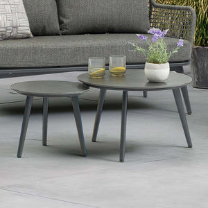 Bramblecrest Oregon Garden Lounge Set with 2 Round Coffee Tables image 8